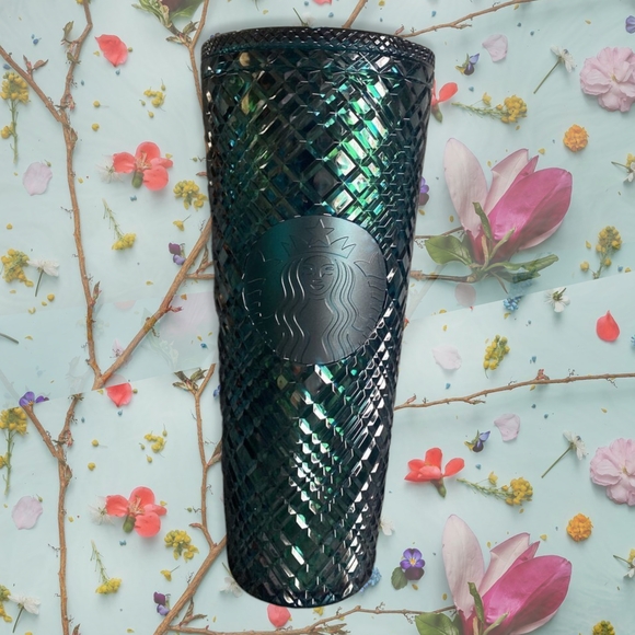 Other - STARBUCKS Limited Edition Emerald Sea Themed Diamond Textured Venti Cup